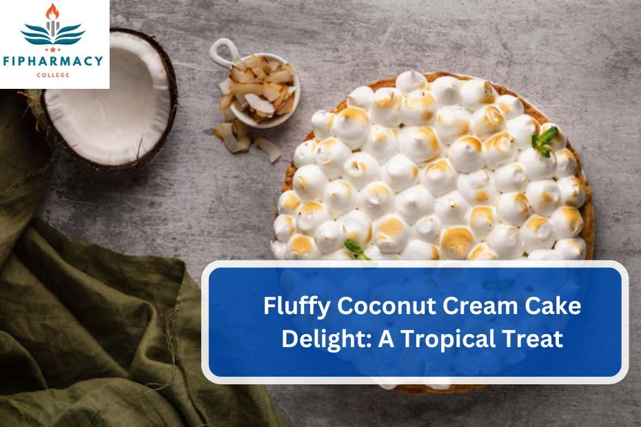 Fluffy Coconut Cream Cake Delight: A Tropical Treat